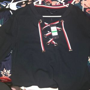 Tommy Hilfiger Lace up shirt